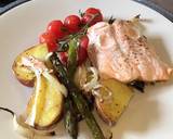 Summer Salmon Traybake recipe step 3 photo