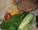 Foto del paso 1 de la receta: Casi todo verde con filetes de pollo