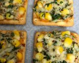 A picture of step 7 of Cheesy Sweet Corn Crackers.