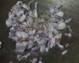 A picture of step 1 of Bhindi.