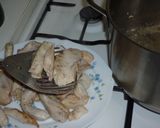 Fűszeres serpenyős csirkemell paprikával és hagymával recept fázis 3 fotója