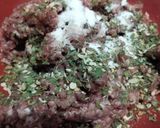 Foto del paso 1 de la receta: Albóndigas de carne con avena