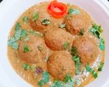 A picture of step 6 of Paneer Kofta Curry.