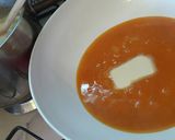 Foto del passaggio 4 della ricetta #halloween #busiati con crema di #zucca e crema di #zola DOP