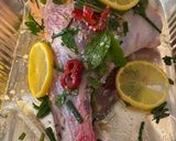 A picture of step 1 of Marinated Leg of Lamb/ with Cornish Memories.