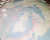 A picture of step 4 of Three Colors Marble Fondant.