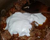 A picture of step 5 of Qeema Matar.