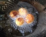 A picture of step 2 of Veg Manchurian.