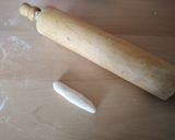 A picture of step 8 of Vickys Easter Hot Cross Scones, GF DF EF SF NF.