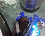 A picture of step 1 of Oreo Cake.