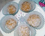 A picture of step 12 of Bengal Gram Halvah Balls.