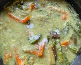 A picture of step 6 of Aviyal- Onam Sadya dish.