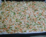 Foto del paso 4 de la receta: Rollo de verduras con pollo