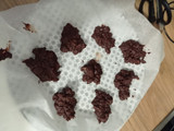 Rocas de chocolate y muesli Súper FÁCIL