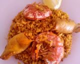 Foto del paso 6 de la receta: Arroz con gambones y calamares 🦐🐙🥘