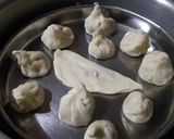 A picture of step 9 of Cabbage steamed momos(with pictures) and Chutney.
