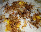 A picture of step 14 of Sindhi Biryani.
