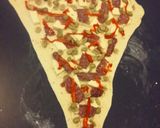 Foto del paso 3 de la receta: Pizza rellena en forma de espiral