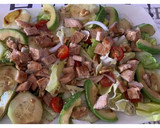 Foto del paso 2 de la receta: Ensalada con filetes de lomo a la plancha