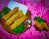 পনির স্প্রিং রোল (paneer spring roll recipe in Bengali) রেসিপির ধাপ 7 ছবি
