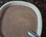 A picture of step 1 of Ragi flour mix vegetable soup.