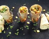 मसाला पापड़ शॉर्ट्स(Masala papad shots recipe in Hindi) रेसिपी चरण 3 फोटो