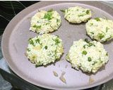A picture of step 4 of Sabudana Tikki.