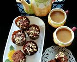 Foto langkah ke 8 dari resep Chocolate Custard Muffin.
