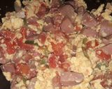Foto del paso 9 de la receta: Huevos con chorizo / Omelette XL / Huevos revueltos 🍳