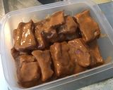 A picture of step 4 of Grilled Pork Ribs with Homemade BBQ Sauce.