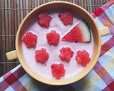 รูปขั้นตอนการทำที่ 2 ของ นมแตงโมปั่น 🍉