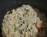 A picture of step 10 of Brown rice veg khichdi.