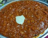 A picture of step 10 of Bombay Pav bhaji.