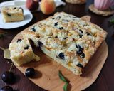 Ciasto ucierane z owocami i kruszonką krok przepisu 3 zdjęcie