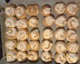 Kókuszos tekercsek recept fázis 3 fotója