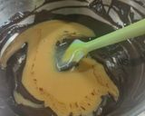 A picture of step 3 of Chocolate Walnut fudge.