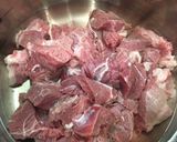 A picture of step 1 of Borscht.