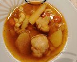 Karfiolleves gluténmentesen recept fázis 1 fotója