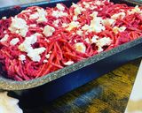 Spagetti Fetás Céklamártással recept fázis 2 fotója