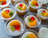 Foto langkah ke 5 dari resep Puding labu kuning vla vanilla.