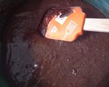 A picture of step 4 of Biscoff Brownies.