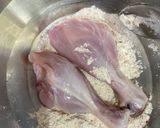 A picture of step 3 of Oven fried chicken.