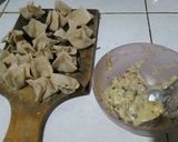 Foto langkah ke 4 dari resep Siomay Goreng & Kukus Sederhana.