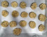 A picture of step 2 of Baked Falafel.