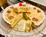 Foto del paso 21 de la receta: Pastel con crema, manzanas y nueces (Cake with cream, apples and nuts)
