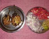 A picture of step 3 of Baingan ka Bharta.