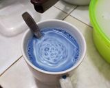 Foto langkah ke 3 dari resep Nasi Ungu Butterfly Pea 💜.
