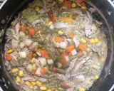 Foto del paso 6 de la receta: Berenjenas rellenas de pollo y vegetales