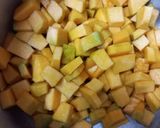 A picture of step 1 of Pumpkin ladoo.