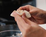 Foto langkah ke 4 dari resep Siomay Dimsum Ayam Gurih Dan Kenyal: Modal Rp 1000/pcs.
